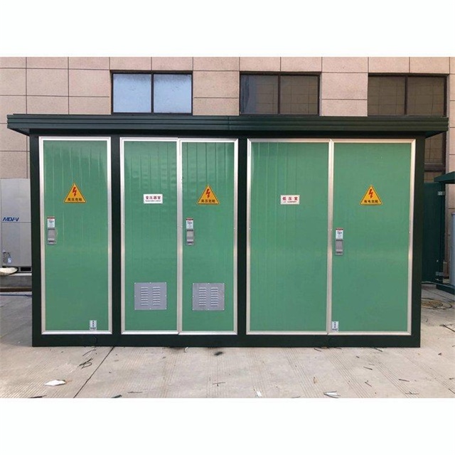 崇明1600KVA欧式箱式变压器
